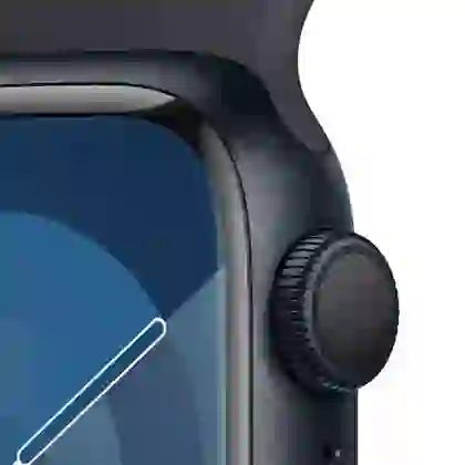 Apple Watch Series 9 45mm GPS Viền nhôm Dây cao su - Cũ đẹp 2