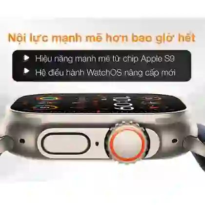 Apple Watch Ultra 2 49mm 4G Viền titan Dây quấn Trail - Cũ đẹp 4