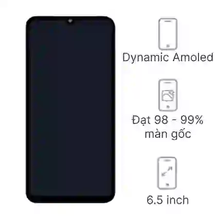 Thay màn hình Samsung Galaxy A15 nguyên khung chính hãng GENA loại Pro 1