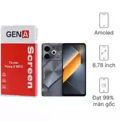 Thay màn hình Tecno Pova 6 NEO chính hãng GENA loại Pro 1