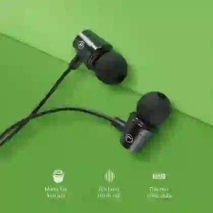 Tai nghe có dây cổng 3.5mm Robot RE101S 4