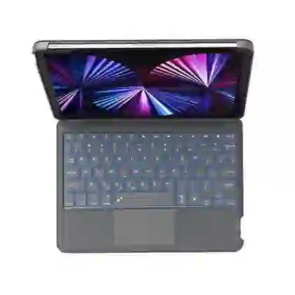 Bàn phím + bao da iPad Pro 11/Air 10.9 Wiwu Mag Touch 6