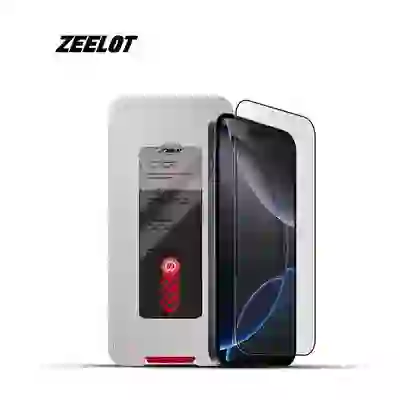 Dán kính cường lực màn hình Apple iPhone 17 Pro Max Zeelot Solidsleek Chống Nhìn Trộm Full Cao Cấp 9