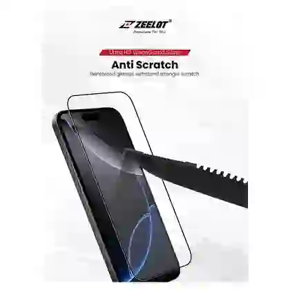Dán kính cường lực màn hình Apple iPhone 17 Zeelot Solidsleek Ultra HD Full Cao Cấp 10