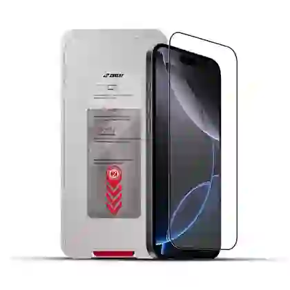 Dán kính cường lực màn hình Apple iPhone 17 Zeelot Solidsleek Ultra HD Full Cao Cấp 6