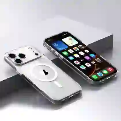 Ốp lưng iPhone 17 Pro Max Likgus With Magsafe Clear 4