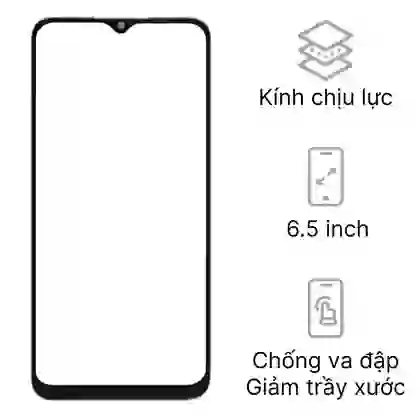 Thay ép kính Realme Narzo 50A 1