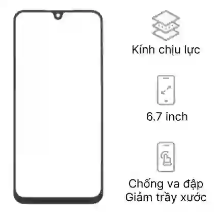 Thay ép kính Samsung Galaxy A17 5G 1