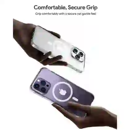 Ốp lưng iPhone 15 Aukey Magnetic Clear PC-TM10A 3