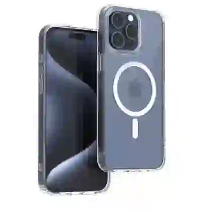 Ốp lưng iPhone 15 Aukey Magnetic Clear PC-TM10A 2