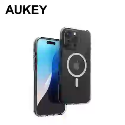 Ốp lưng iPhone 15 Aukey Magnetic Clear PC-TM10A 1