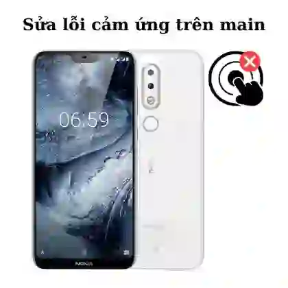 Sửa main - IC Hiển thị cảm ứng Nokia 6.1 Plus 1