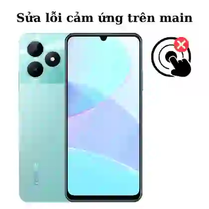 Sửa main - IC Hiển thị cảm ứng Realme C51 1