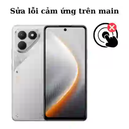 Sửa main - IC Hiển thị cảm ứng Tecno Pova 1