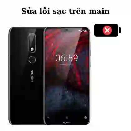 Sửa main - IC Sạc Nokia 6.1 Plus 1
