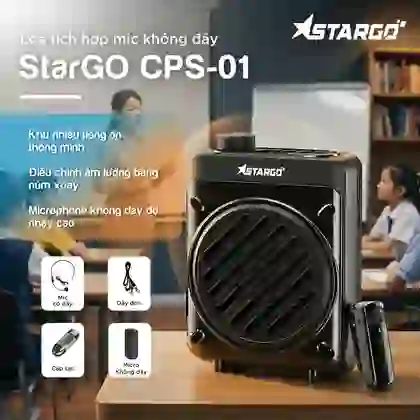 Loa trợ giảng không dây StarGO CPS-01 (kèm 1 micro) - Đen