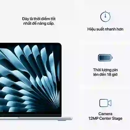 Macbook Air M4 13 inch 10CPU 8GPU 16GB 256GB 2025 sạc 70W VN/A - Đã kích hoạt 3