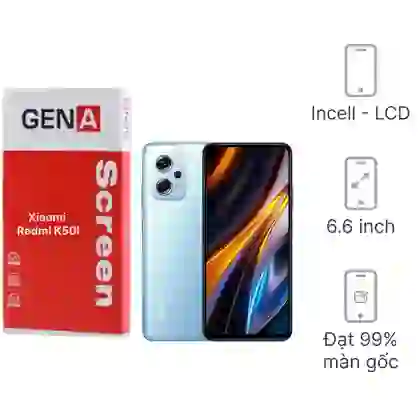 Thay màn hình Xiaomi Redmi K50i chính hãng GENA loại Pro 1