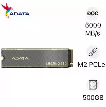 Ổ Cứng SSD ADATA Legend 860 M.2 PCIe Gen 4x4 NVME 500GB 1