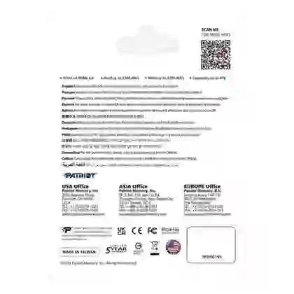 Ổ Cứng SSD Patriot P400 V4 M.2 PCIe Gen 4x4 NVME 1TB 5