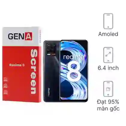 Thay màn hình Realme 8 (4G) chính hãng GENA loại Pro 1