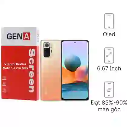 Thay màn hình Xiaomi Redmi Note 10 Pro Max chính hãng GENA loại A 1