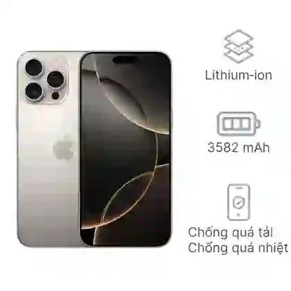 Thay pin iPhone 16 dung lượng chuẩn chính hãng Vmas 1