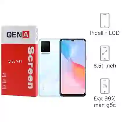 Thay màn hình Vivo Y21 chính hãng GENA loại Pro 1