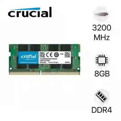 RAM laptop Crucial DDR4 8GB BUS 3200 cũ đẹp 1