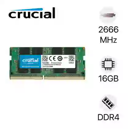 RAM laptop Crucial DDR4 16GB BUS 2666 cũ đẹp 1
