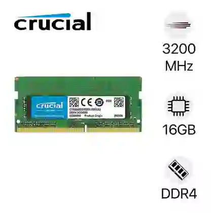 RAM laptop Crucial DDR4 16GB BUS 3200 cũ đẹp 1