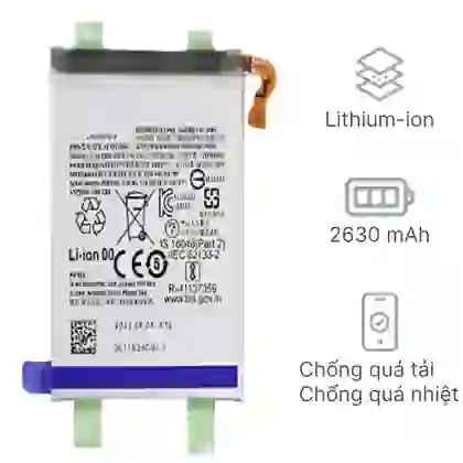 Thay pin Samsung Galaxy Z Flip 4 - Pin to 1