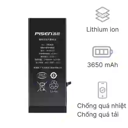 thay pin iPhone 6 Plus dung lượng siêu cao chính hãng Pisen 1