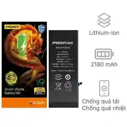 thay pin iPhone 8 dung lượng siêu cao chính hãng Pisen 1