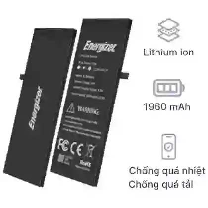 thay pin iPhone 7 chính hãng Energizer 1
