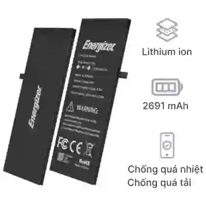 thay pin iPhone 8 Plus chính hãng Energizer 1
