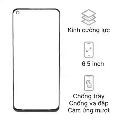 Thay ép kính Realme 7 chính hãng 1
