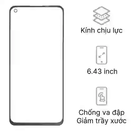 Thay ép kính Realme GT 5G 1