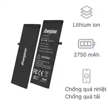 thay pin iPhone 6s Plus chính hãng Energizer 1