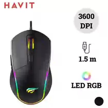 Chuột Có Dây Gaming Havit M79 RGB 1