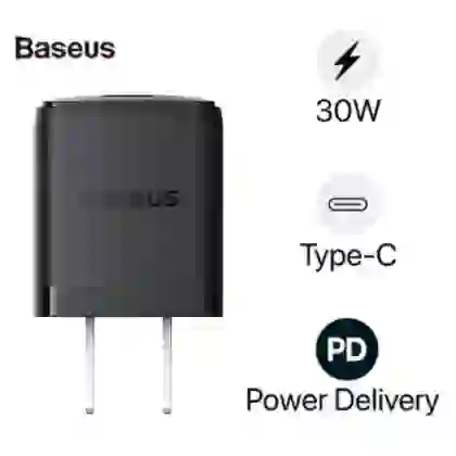 Sạc nhanh Baseus Palm 1C 30W US 1