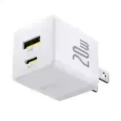 Sạc nhanh Baseus Palm 1C1A 20W US ( kèm cáp mini C to C 60W dài 1m ) 3
