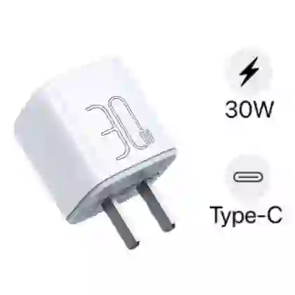 Sạc Pisen Quick - Mr White Tiny USB-C 30w 1