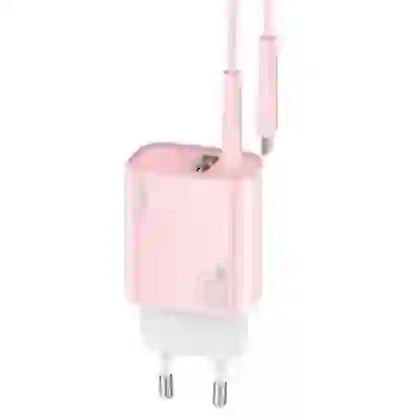 Sạc Trusmi cổng 1A1C PD 20w kèm cáp Type-C to Type-C 60w (EU) CH11 2