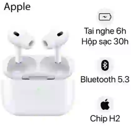Tai Nghe Bluetooth Apple AirPods Pro 2 2023 Type-c - Cũ trầy xước 1