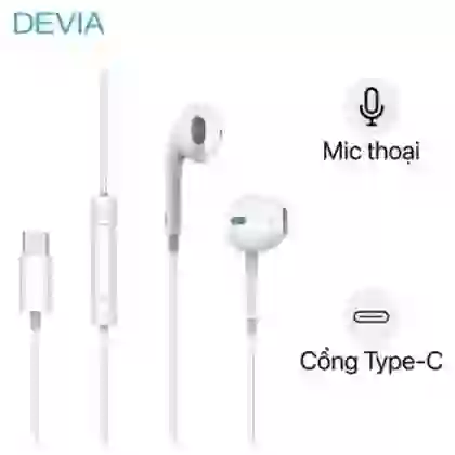 tai nghe devia smart earpods cổng type-c 1