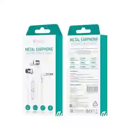 TAI NGHE DEVIA KINTONE SERIES MENTAL ( 3,5MM ) 3