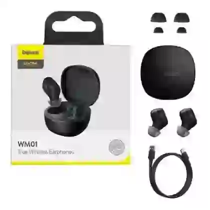 TAI NGHE KHÔNG DÂY BASEUS ENCOK WM01 PLUS 5