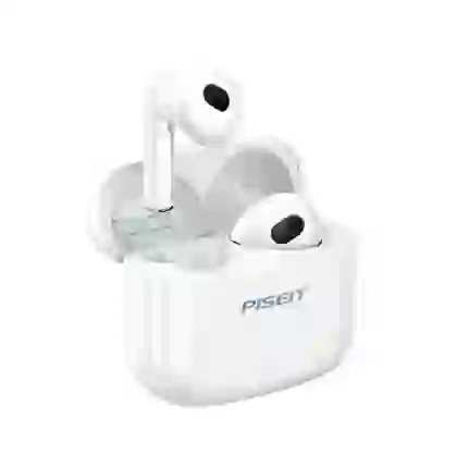 TAI NGHE PISEN BUDS P1 TRUE WIRELESS TRẮNG 3