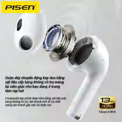 Tai nghe Pisen Buds P1 Plus True Wireless 4